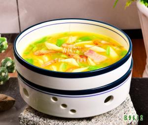 B9612春鲜四季 丝瓜咸肉虾