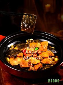 B5090野生甲鱼烧鲍鱼