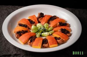 B9911豆豉排骨蒸金瓜