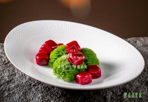 F4472玫瑰红酒鹅肝