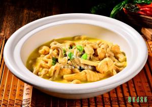 B5425青椒猪肚焖腐竹