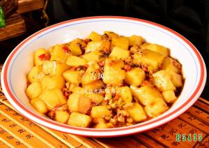B5435酸菜肉沫烧米豆腐