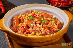 B6897金豆焖猪手 黄豆猪脚 猪蹄