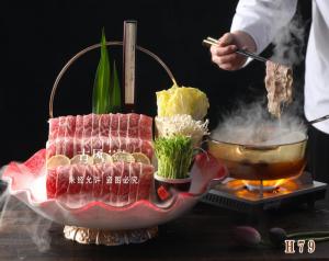 H79雪花牛肉打边炉 5A牛肉