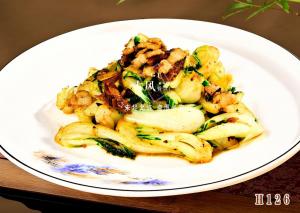 H126豆豉鲮鱼奶白菜