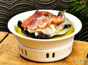 H390火腿蒸甲鱼