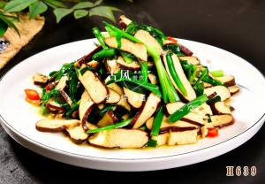 H639韭菜炒香干