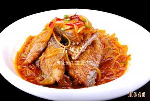 H646萝卜丝烧带鱼