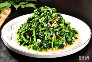 H647马兰头炒香干