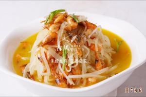 H786萝卜丝炒虾