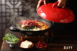 H477招牌有机鱼头 鱼头豆腐 家烧有机鱼头煲