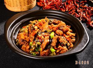 B4692爆炒小公鸡 螺蛳炒鸡  螺丝炒鸡