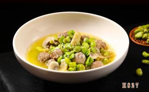 H827毛豆牛肉丸 毛豆鲜肉丸 毛豆猪肉丸