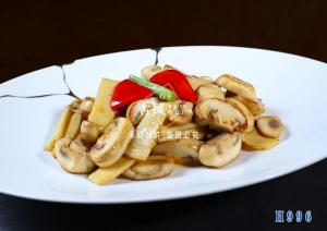 H996冬笋炒蘑菇