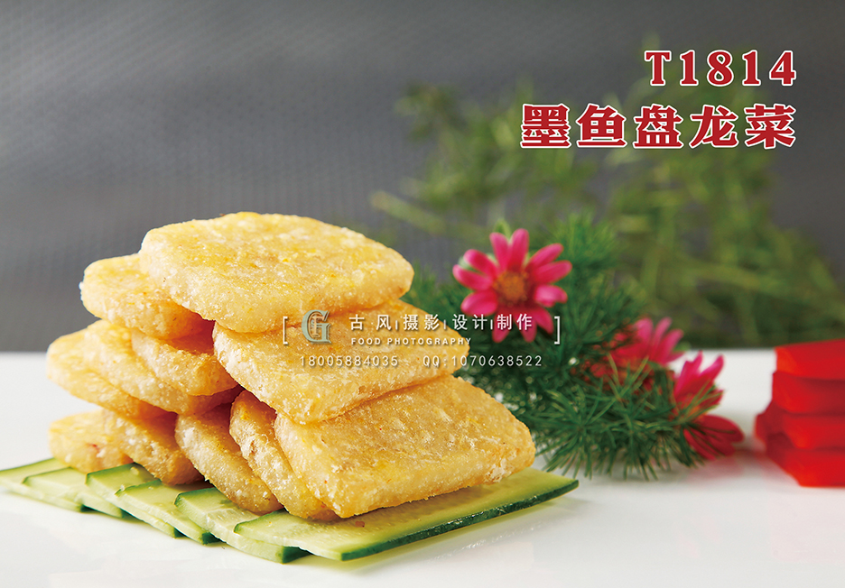 T1814墨鱼盘龙菜 副本