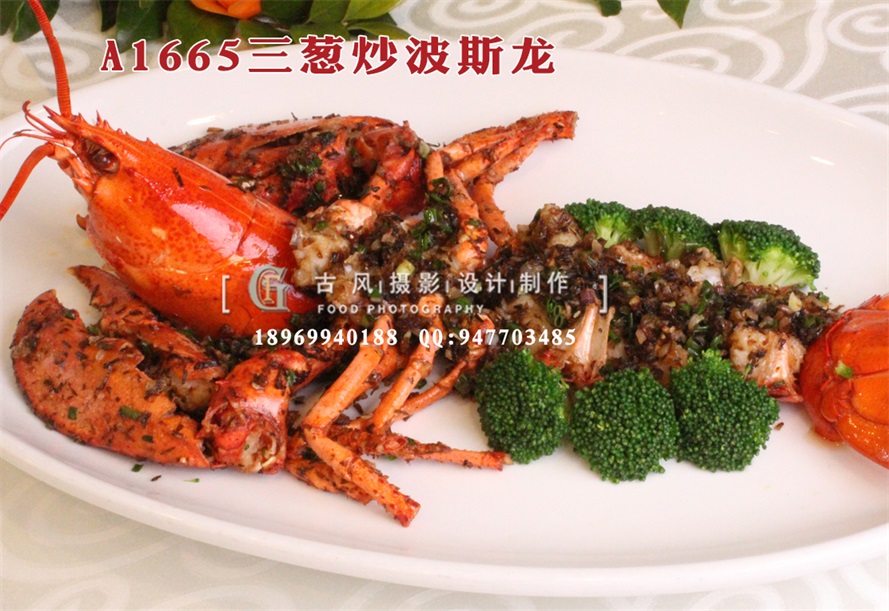 A1665三葱炒波斯龙