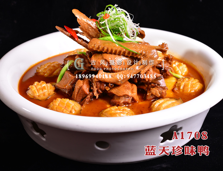 A1708蓝天珍味鸭