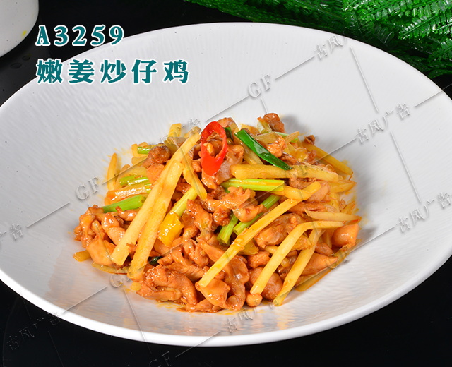 A3259嫩姜炒仔鸡