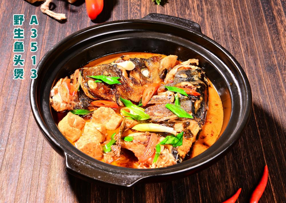 A3513野生鱼头煲