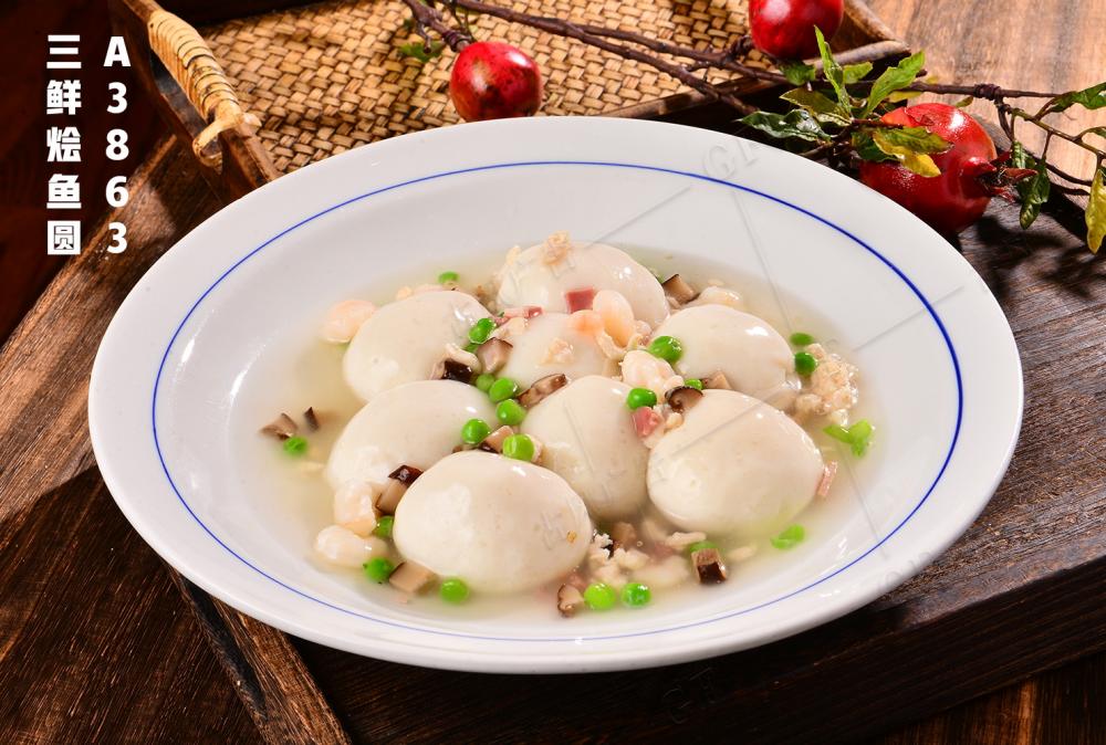 A3863三鲜烩鱼圆