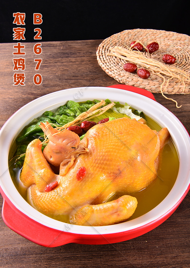 B2670农家土鸡煲