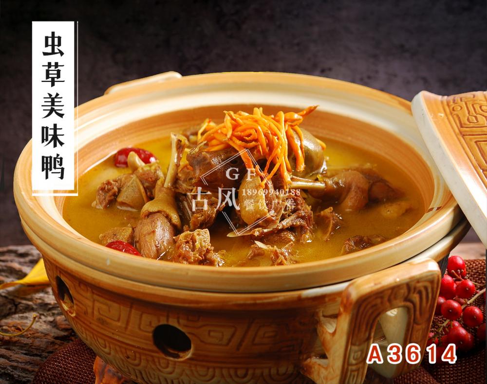 A3614虫草美味鸭