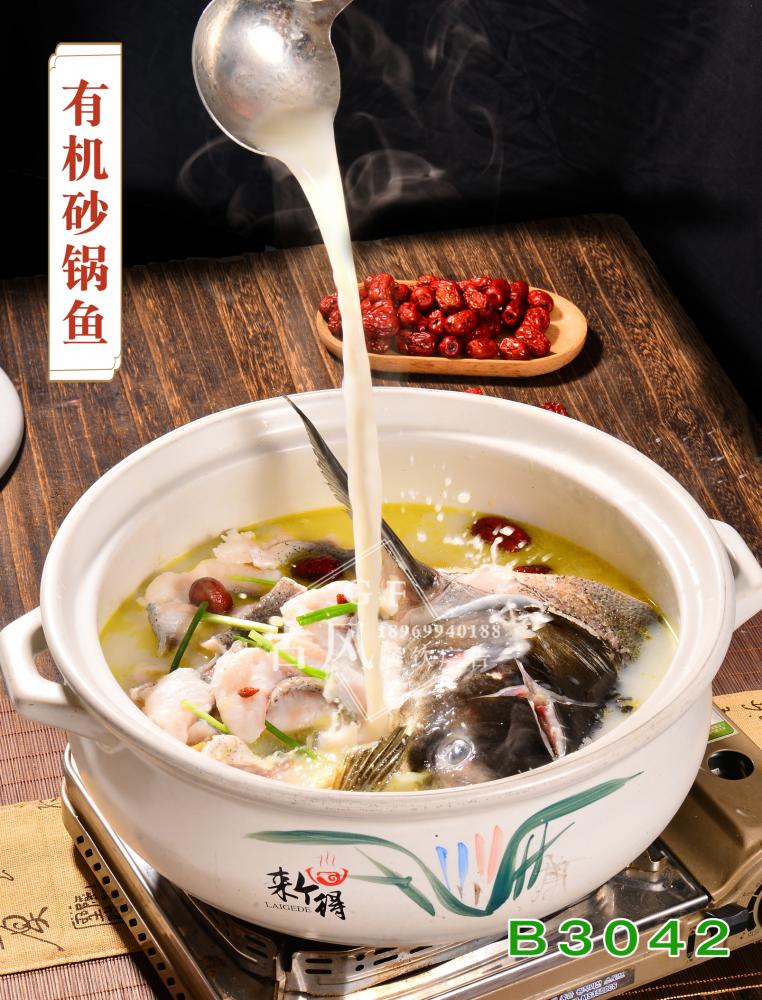 B3042有机砂锅鱼