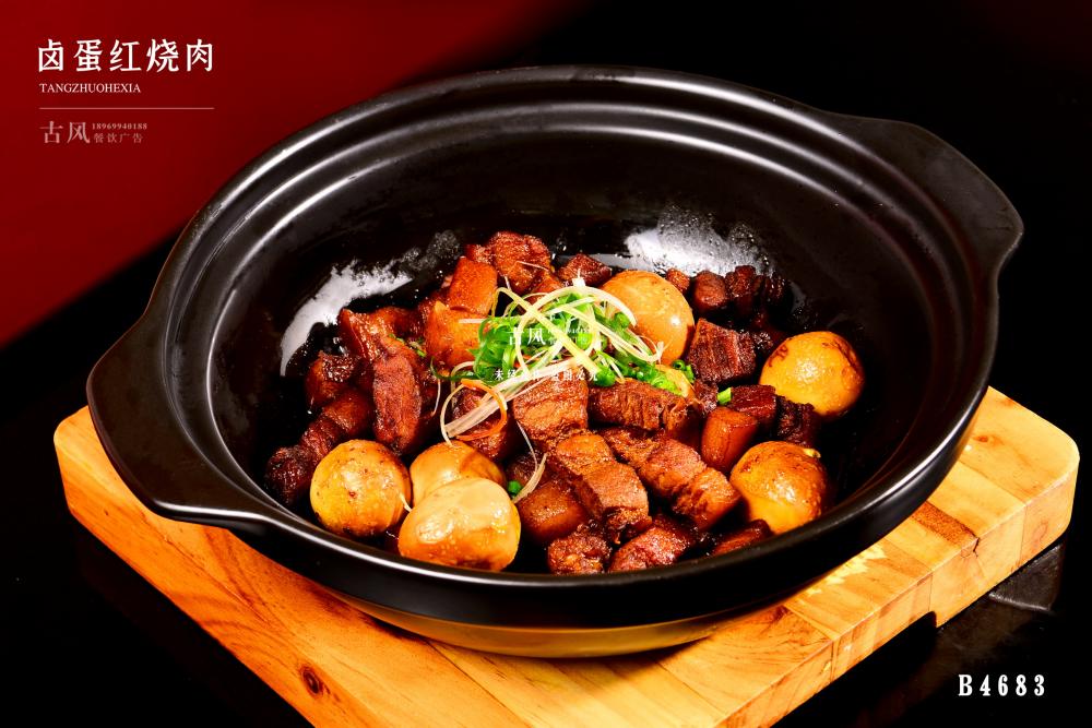 B4683卤蛋红烧肉