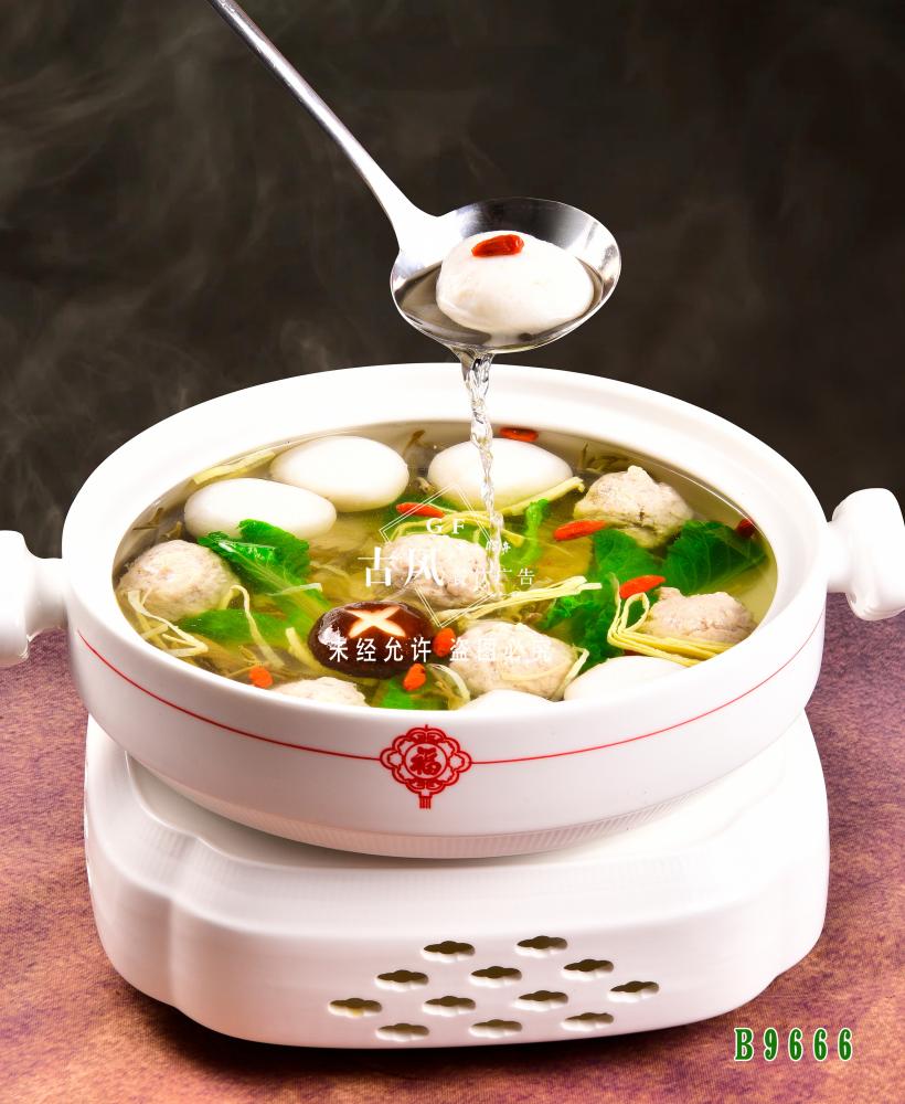 B9666手工肉丸汤