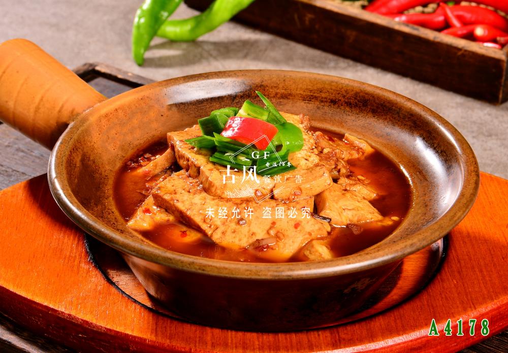 A4178手磨豆腐  手工豆腐 红烧豆腐