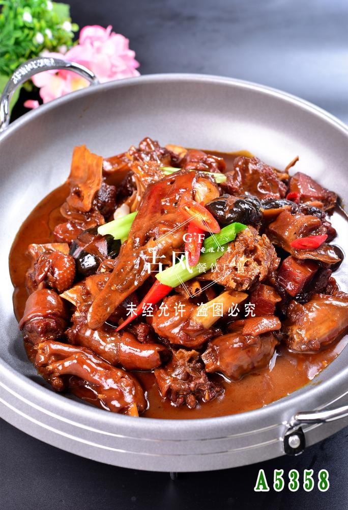 A5358百步天香鹅  红烧鹅  土烧鹅