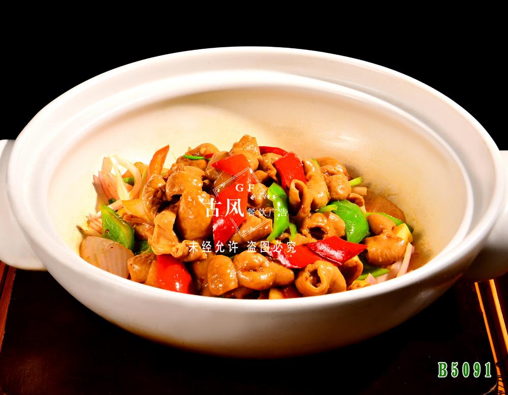 B5091煲仔肥肠 肥肠煲