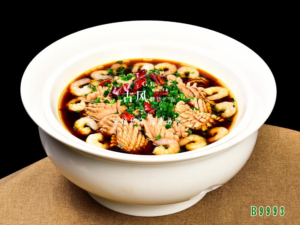 B9995生呛虾仁腰花