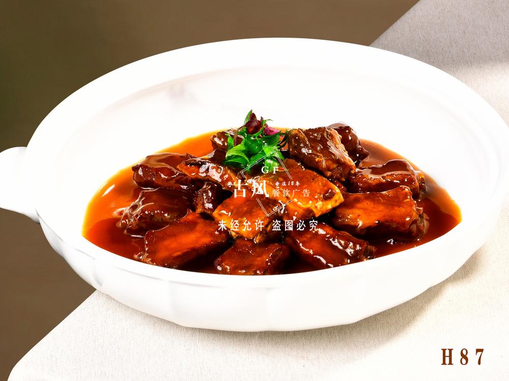 H87风干醉瓜鲞烧仔排