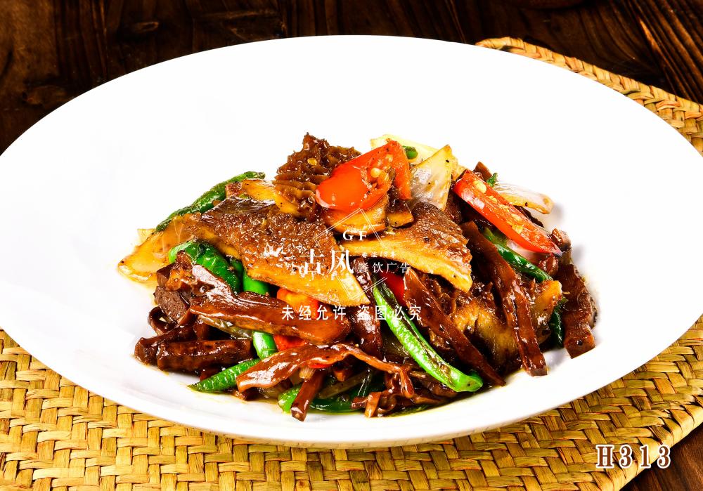 H313尖椒腊竹笋牛肚