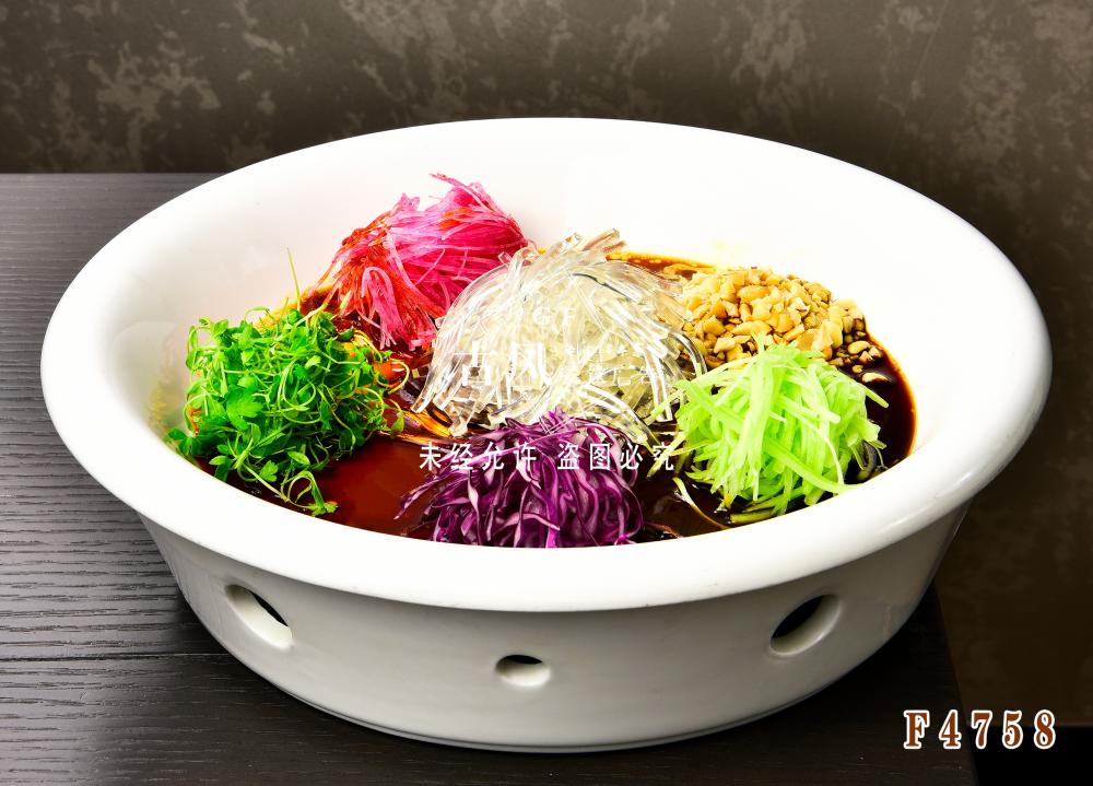 F4758风生水起捞温州鱼胶冻