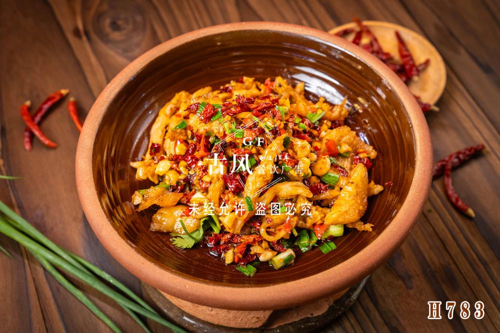 H783胸口油炒鸭脚筋 辣炒牛胸油