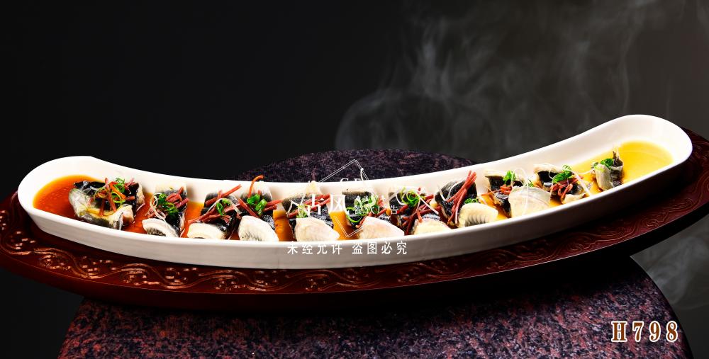 H798火腿蒸江鳗 火腿蒸河鳗  清蒸江鳗 清蒸河鳗