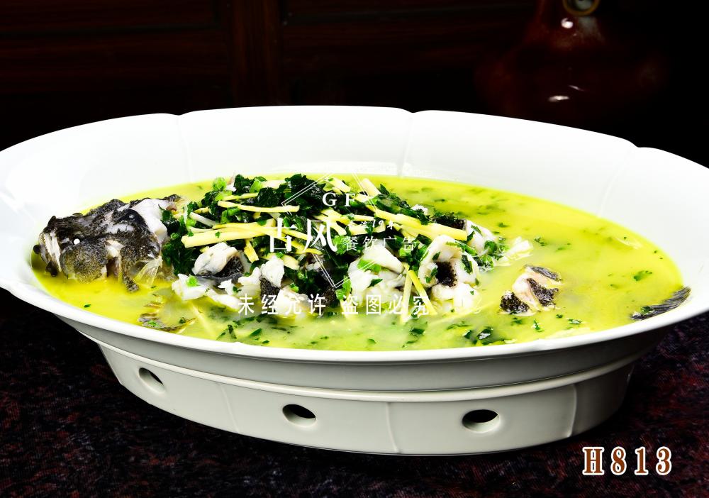 H813雪菜笋壳鱼  雪菜竹笋丝烧笋壳鱼
