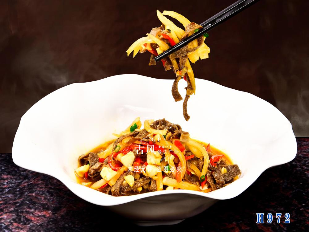 H972酸萝卜爆毛肚