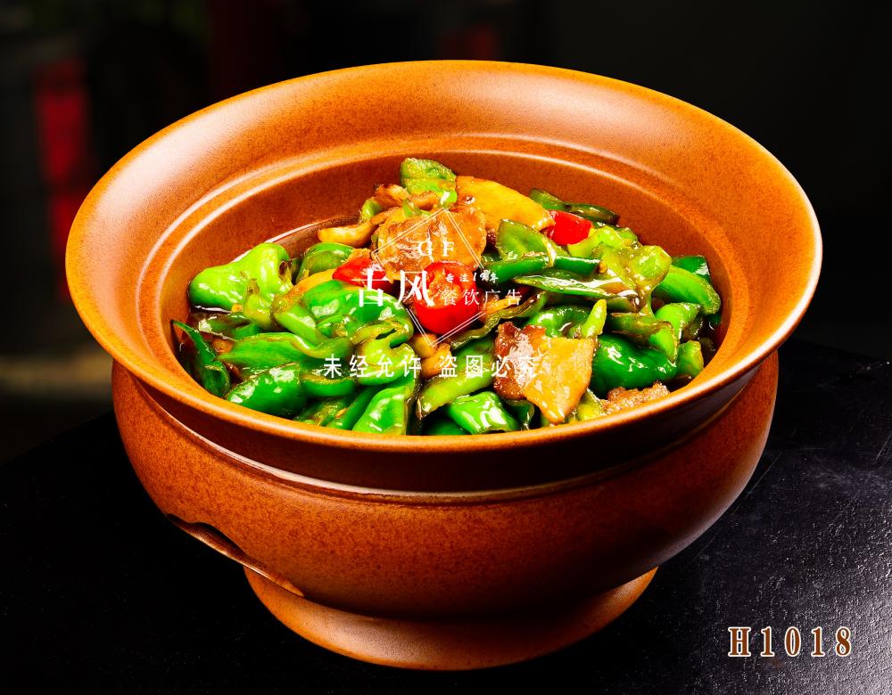 H1018螺丝椒炒肉