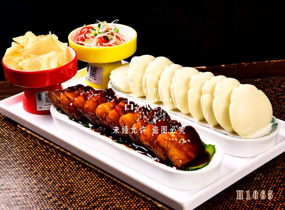 H1065两头乌夹饼 豉油肉夹饼 烤肉夹饼