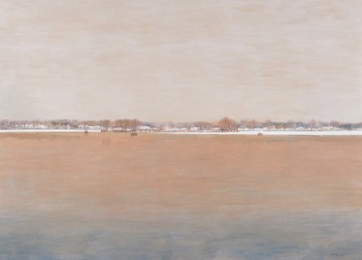 张晖《二月》 200x145cm  2009年