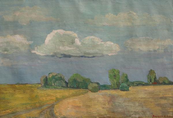 德米特里   《大地》    47X69cm 2011年