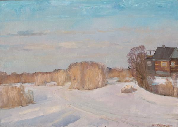 德米特里  《 明媚阳光》    50x70cm 2009年