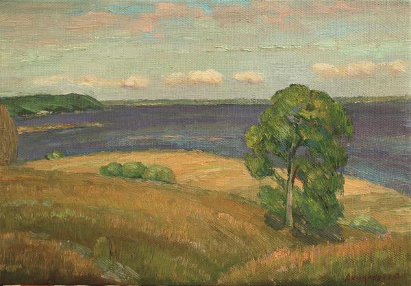 德米特里 阳光灿烂的日子  32x46cm 2012年