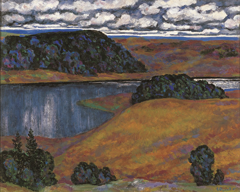 珐明 《凉夏 》 80x100cm 2005年