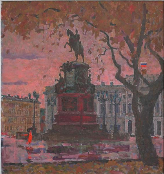 卢卡申诺克《尼基塔》     69x65cm  2006年