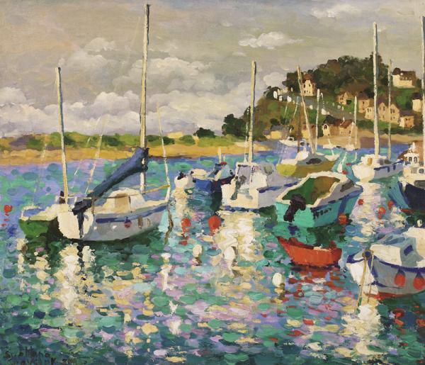 斯维特莱娜  《卡勒特勒埃 》  60×70cm 2004年