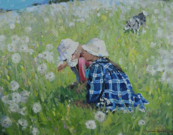 谢夫楚科   《蒲公英》   80х100cm 2012年